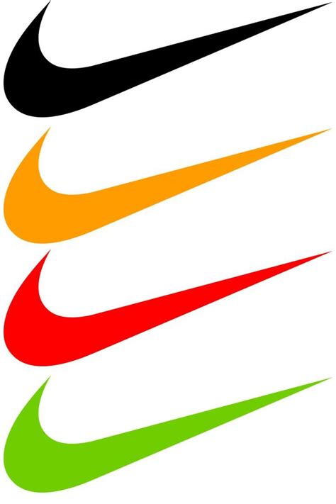 weißes nike zeichen|nike logo color meaning.